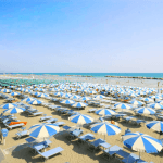 La spiaggia di Bellaria Igea Marina